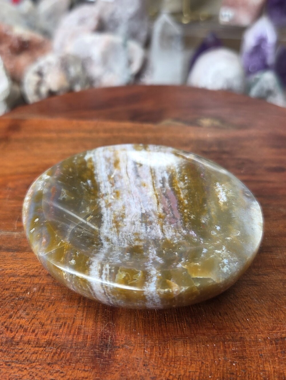 Polychrome Jasper Bowl Crystal  (Creativity)